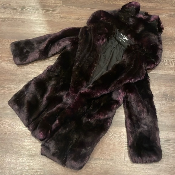 SpiritHoods Purple Faux Fur Jacket - Picture 3 of 9